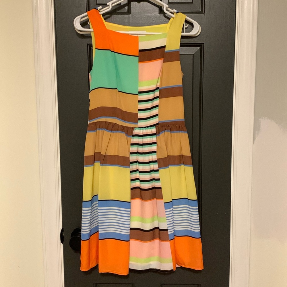 Jessica Simpson Klee Poinsettia Color-block Dress